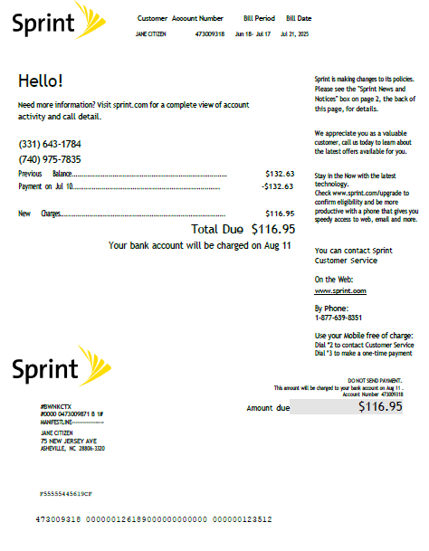  Minol USA business utility bill 